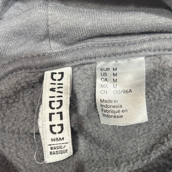 H&M Divided Gray Full Zip Hoodie - Picture 2 of 4